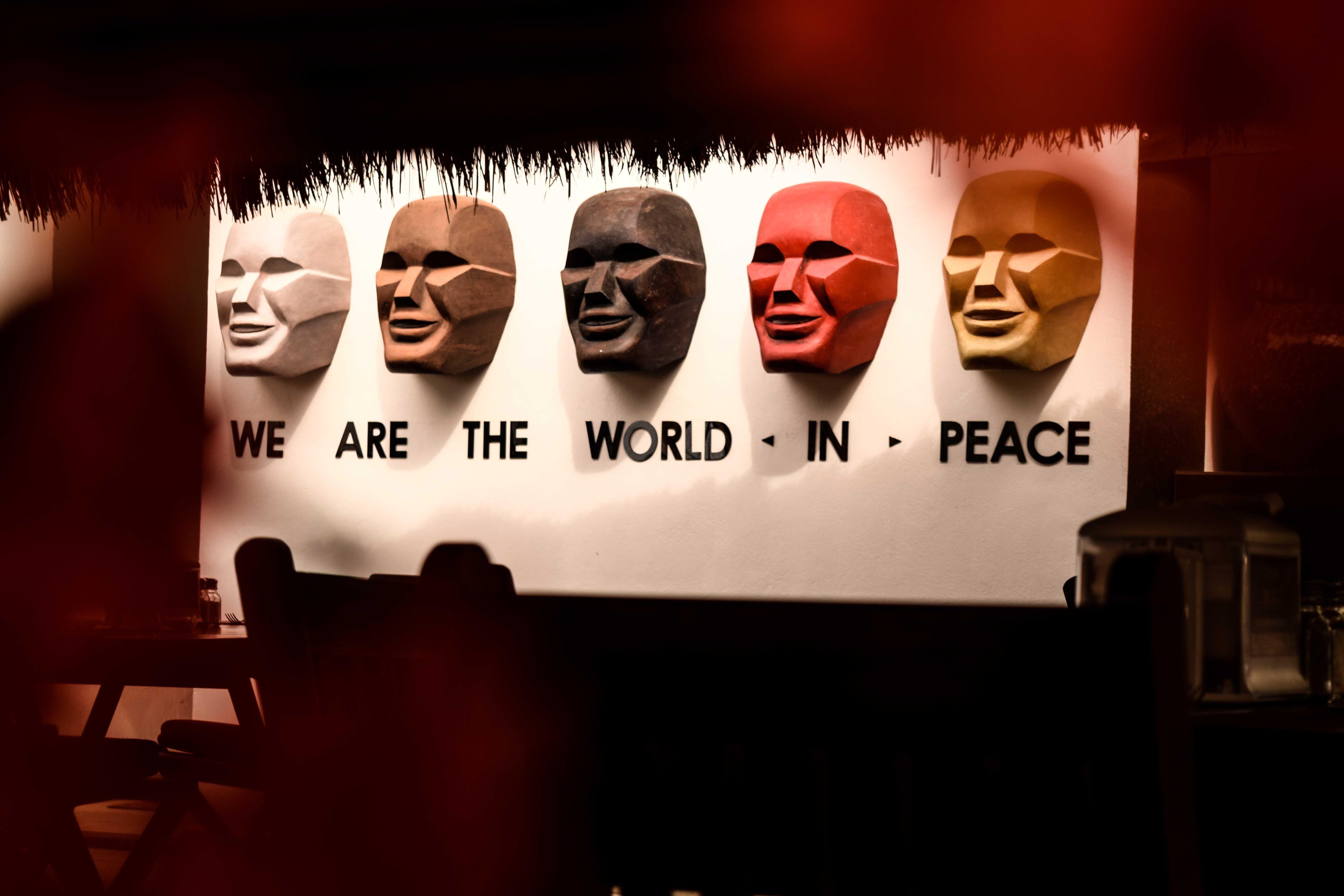 Casa Ticul Hotel Boutique - 5Th Ave (Adults Only) 普拉亚卡门 外观 照片 We Are the World in Peace